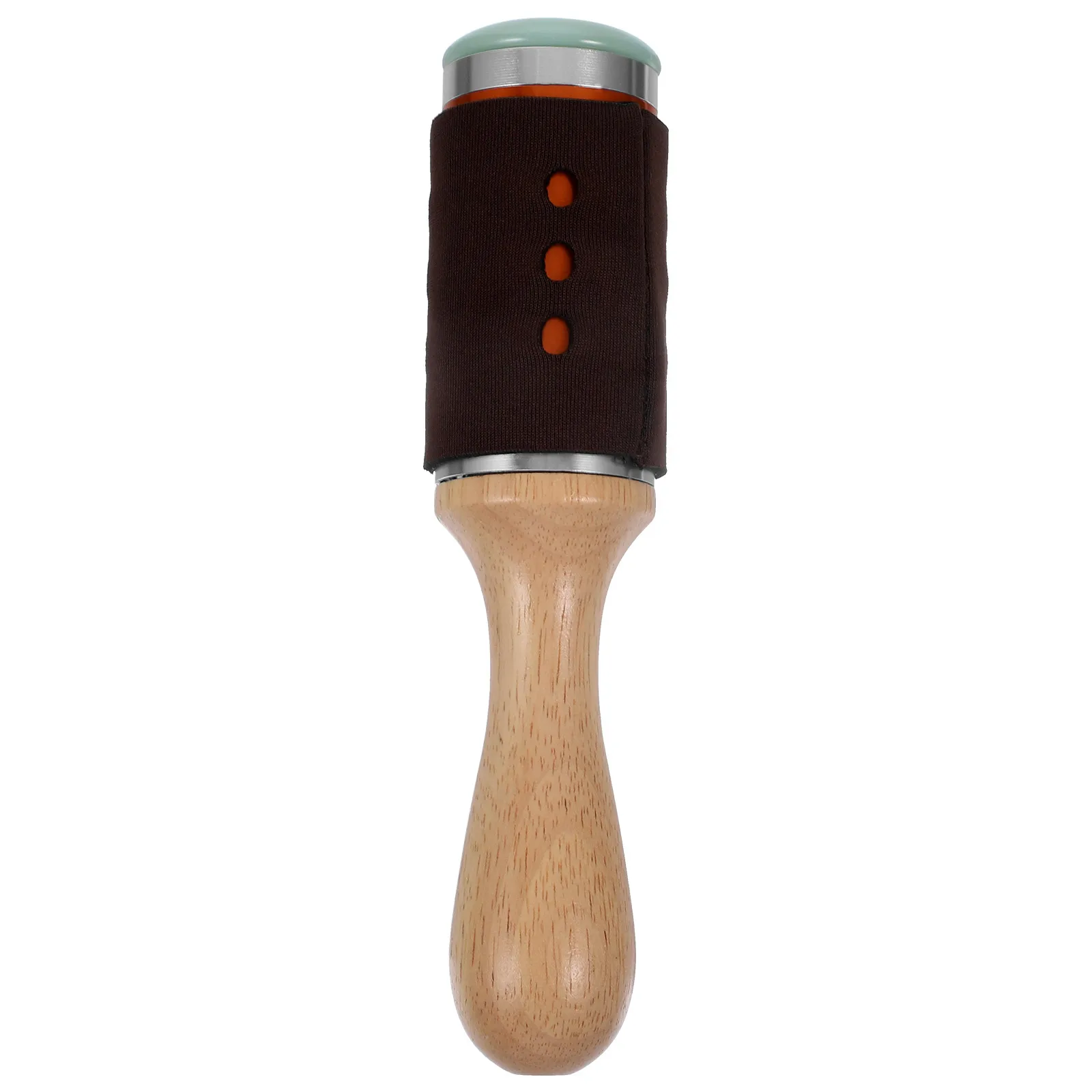 

Portable Moxibustion Stick Massager Roller Moxa Burner Face Body Therapy Rod Oak Handle Dongling Jade Built-In Ash Trap