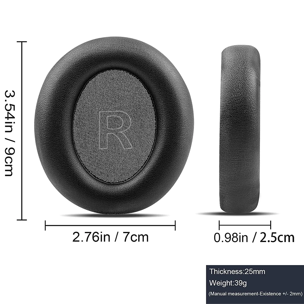 KUTOU Replacement Earpads For Anker Soundcore Life Q10 Q20 Q30 Q35 Headphones Soft Foam Ear Pads Cushions Case Accessories
