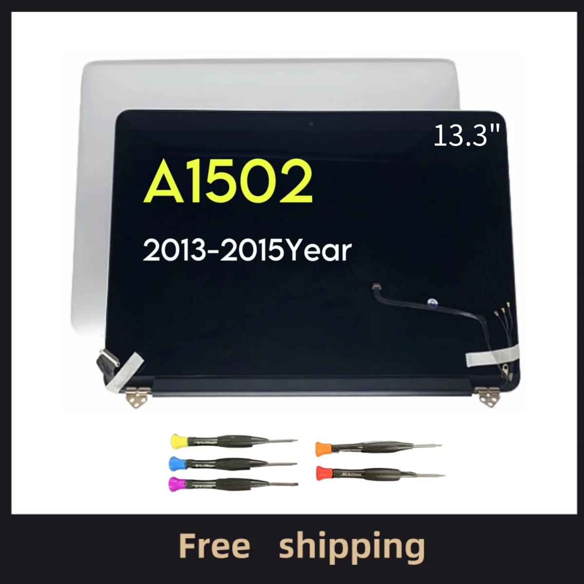 New A1502 Laptop LCD Screen Display For Macbook Pro Retina 13.3 Inch Glass Panel Assembly Replacement 2013-2015 Year