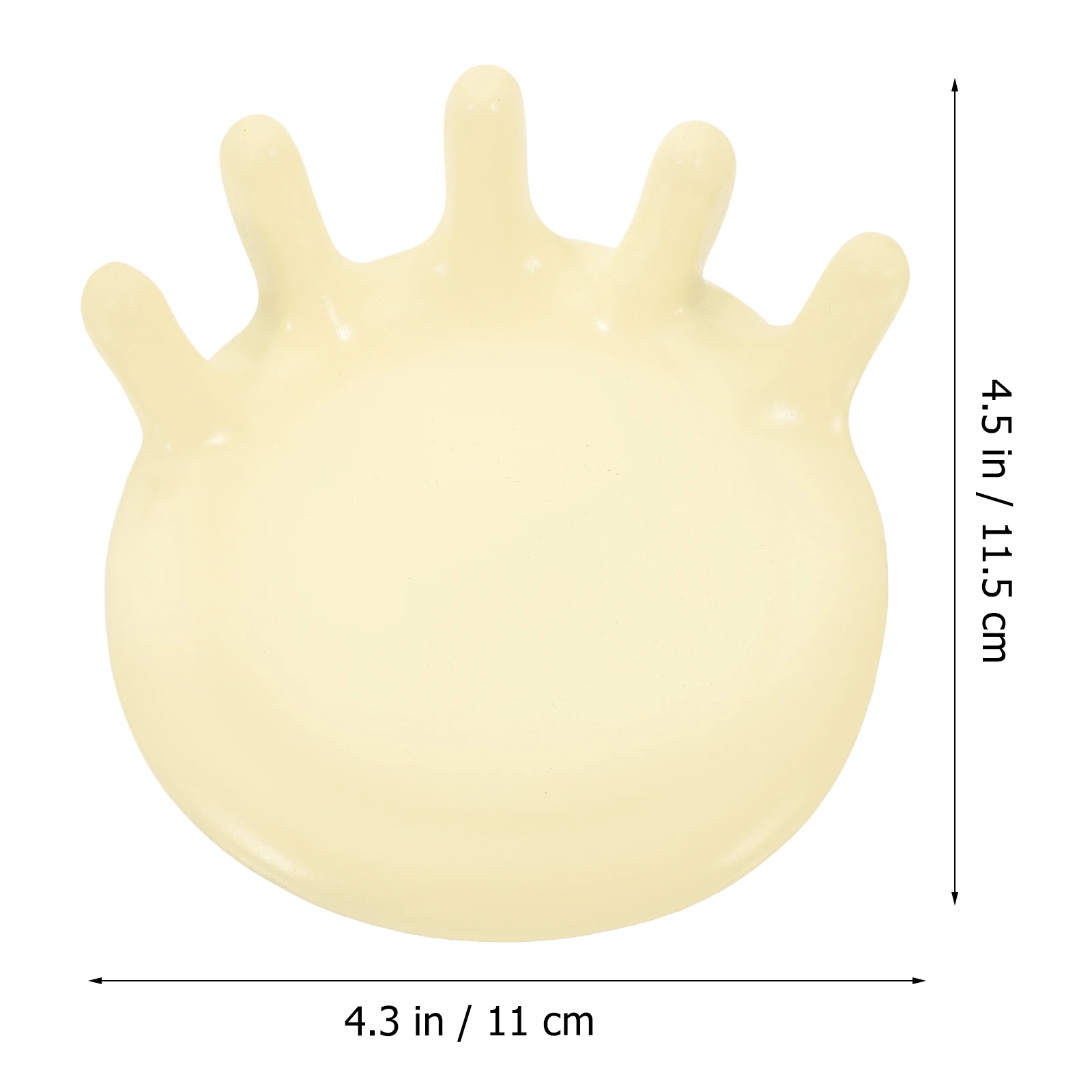 

Creative Hand Shaped Resin Jewelry Tray Earring Holder Ring Dish Key Bowl Desktop Storage Plate Organizer Lightweight