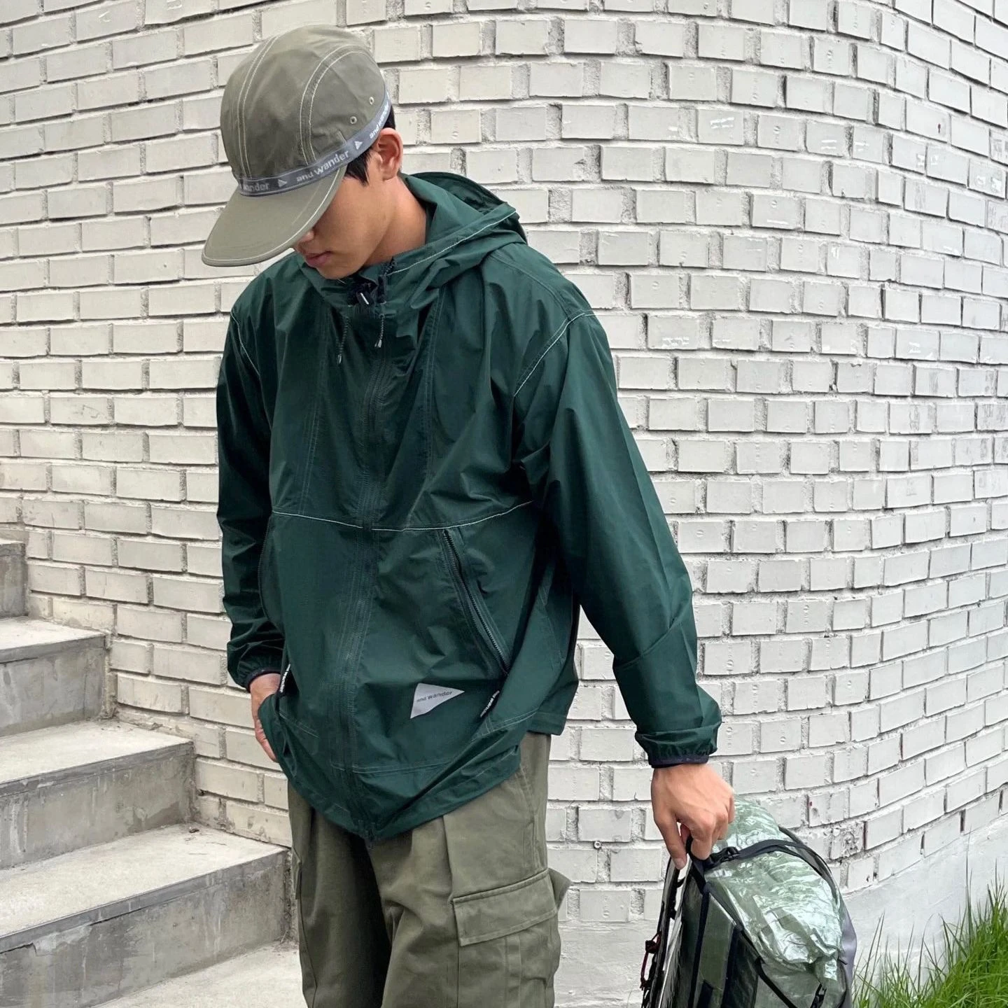And Wander Pertex Lightweight Windbreaker Waterproof Windproof Sun Protection Skin Coat Men Women Outdoor Sports Spring Jacket