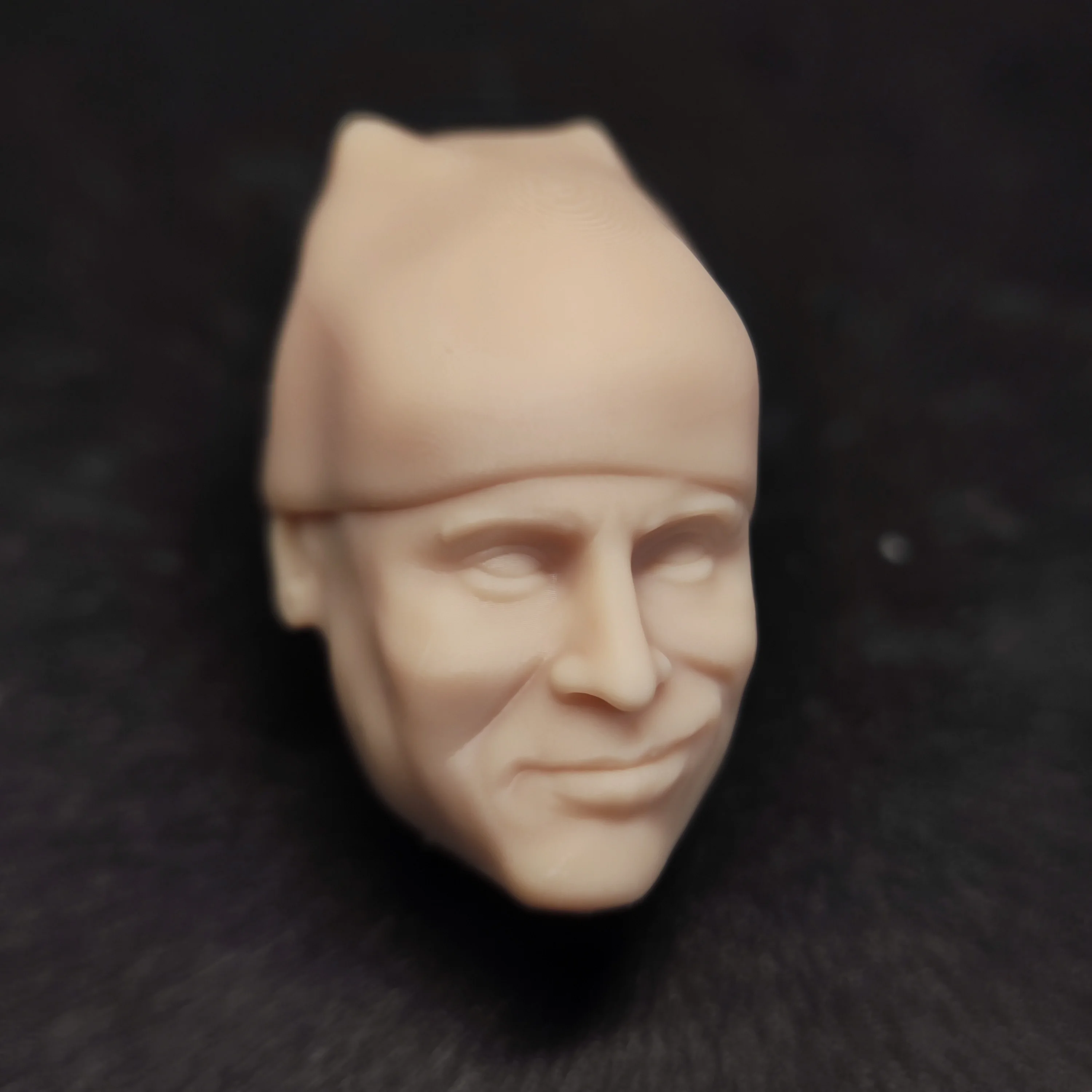 HL1851 DIY Customized 1/18 1/12 1/10 Scale Unpainted Head Sculpt for 3.75