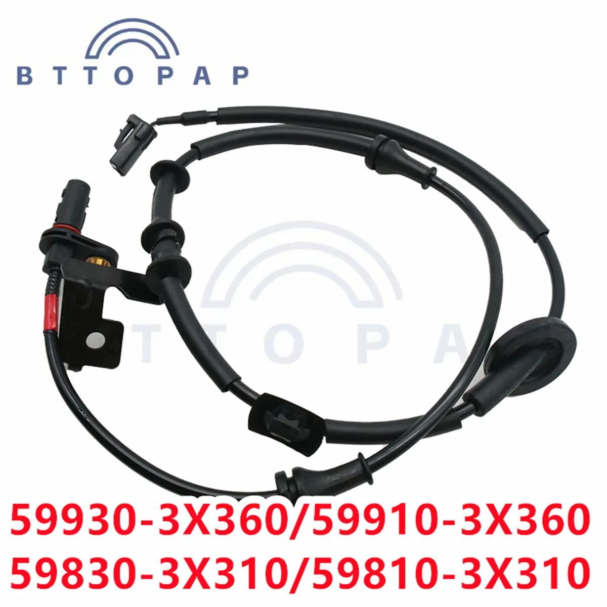 

For Hyundai Elantra 1.8L GLS Sedan Front Rear Left Right 59810-3X310 59830-3X310 59910-3X360 59930-3X360 ABS Wheel Speed Sensor