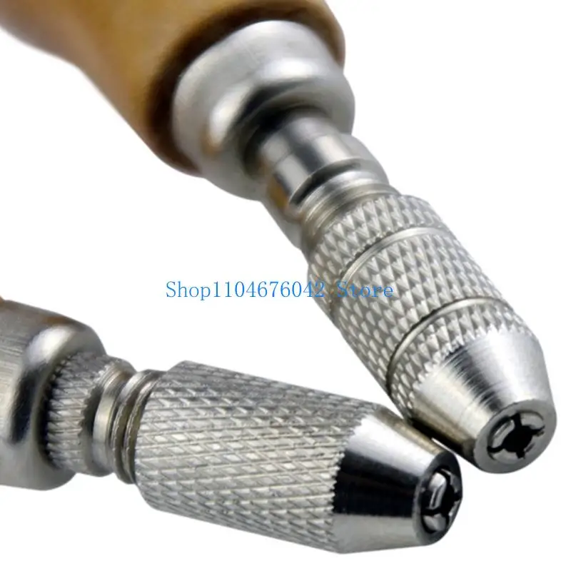 652F Jewelry Craft Handle Pin Vises Vices Drill Tool for DIY Woodworking