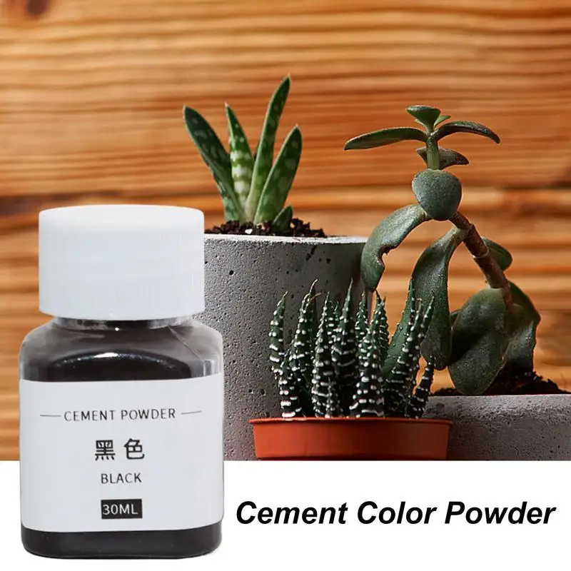 Oxide Pigment Powder Iron Oxide Powder Concrete Color Pigment Concrete Dye Colorant 30ml For Gypsum Plaster Putty Grout Lime