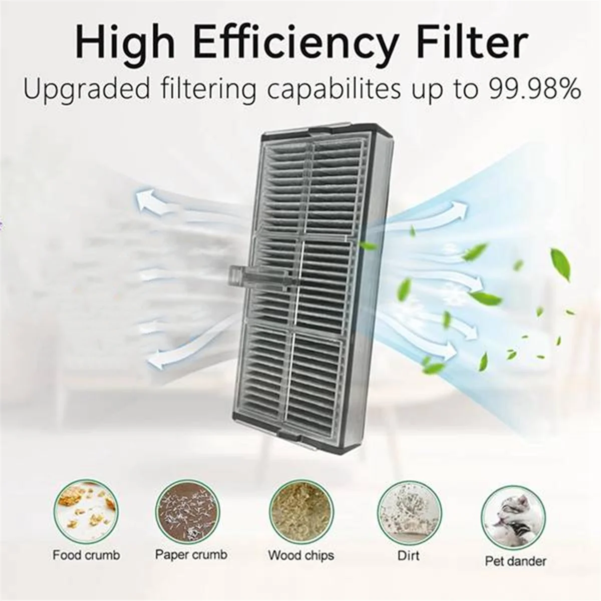 FZFZ 16 Stück für E30 Ultra / Trouver E30 Ultra Kehrroboter-Reiniger-Teile-Ersatz