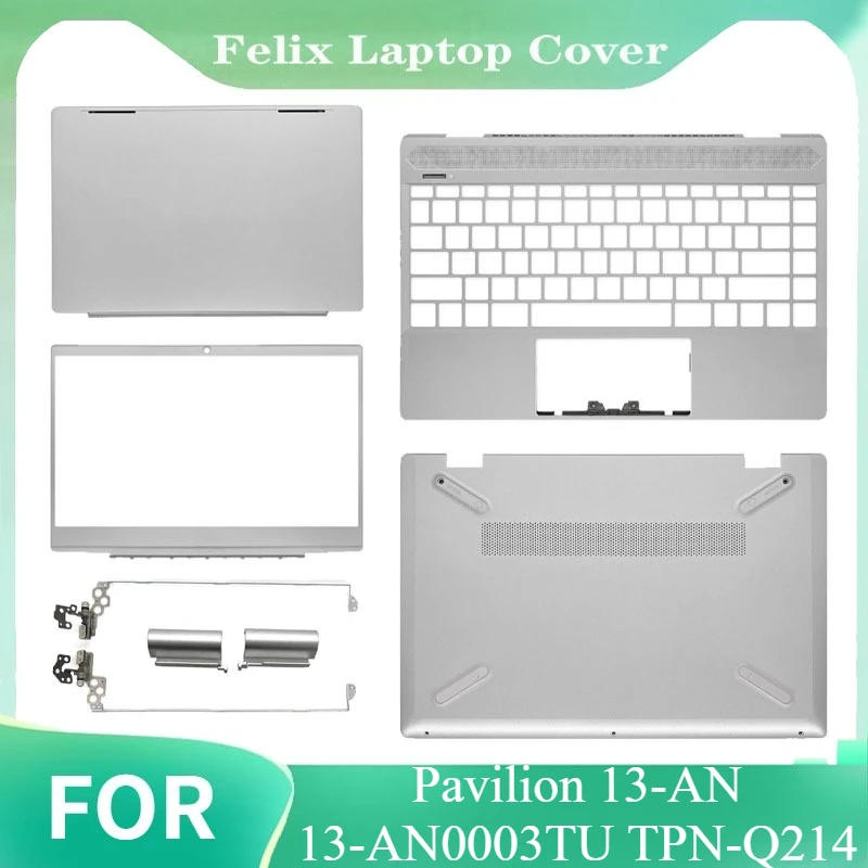

For Pavilion 13-AN 13-AN0003TU TPN-Q214 New Laptop LCD Rear Lid Back Top Cover Front Bezel Palmrest Bottom Base Case Hinges