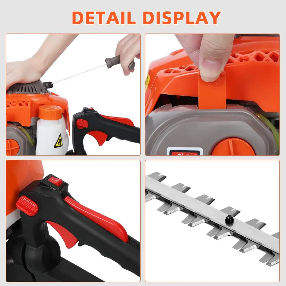 

Триммер для живой изгороди с двусторонним лезвием, 26CC, газовый триммер для живой изгороди, аккумуляторный триммер, ручная бензопила, секатор для живой изгороди, уличные электроинструменты