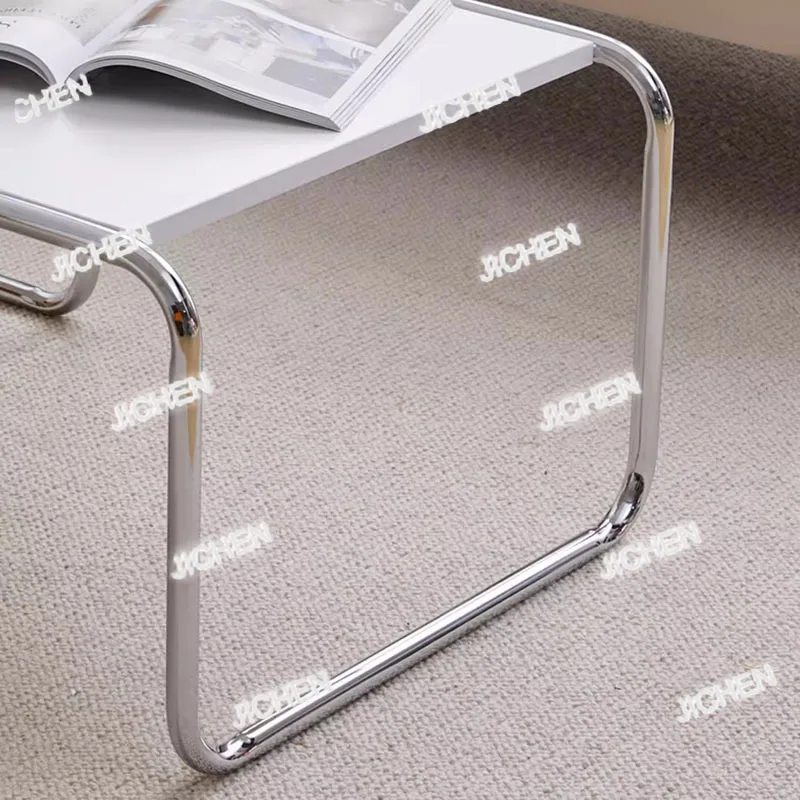 

ZQR Women Steel Simplicity Coffee Table Modern Design Metal Unique Coffee Table Advanced Living Room Mesa Centro Patio Furniture