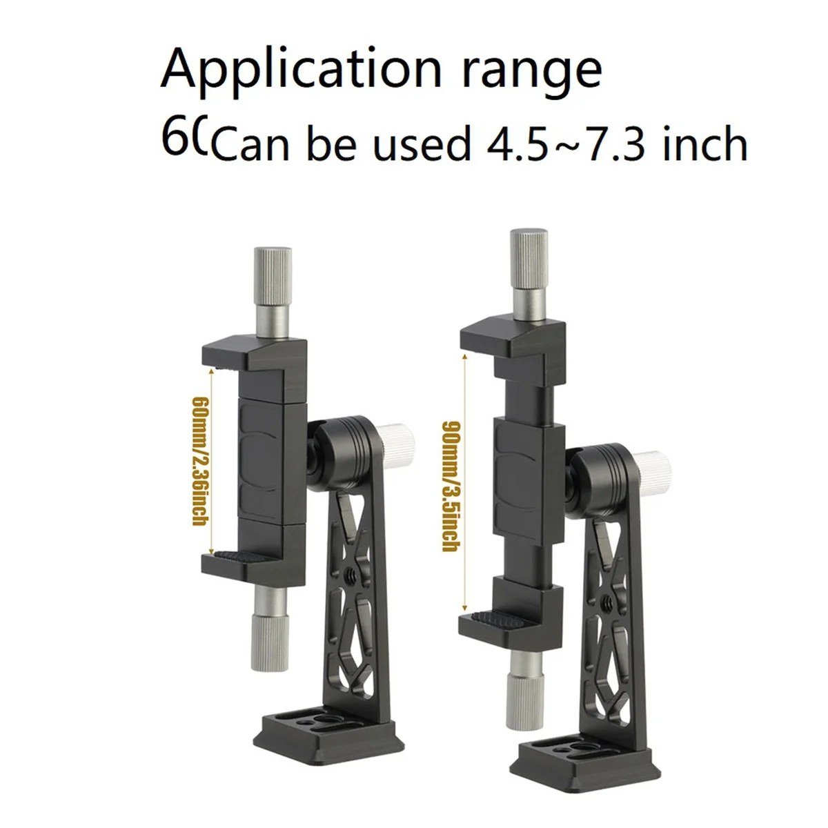 ABRI_Camera Mounting Clip Horizontal and Vertical Shooting Cell Phone Clip Rotatable Tripod Clip Photography Tabletop Bracket