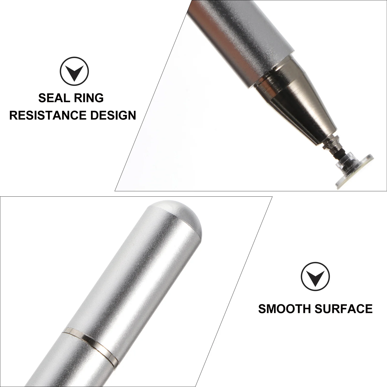 

2 -in-1 Magnetic Capacitive Pen Disc Painting Tablet Stylus Touch Aluminum Alloy Handwriting