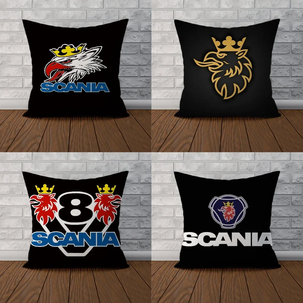 Pillow Cases Decorative Pillow Covers for Sofa S-Scania Cushion Cover 45x45 Cushions Covers for Bed Pillows Fall Decor 45*45