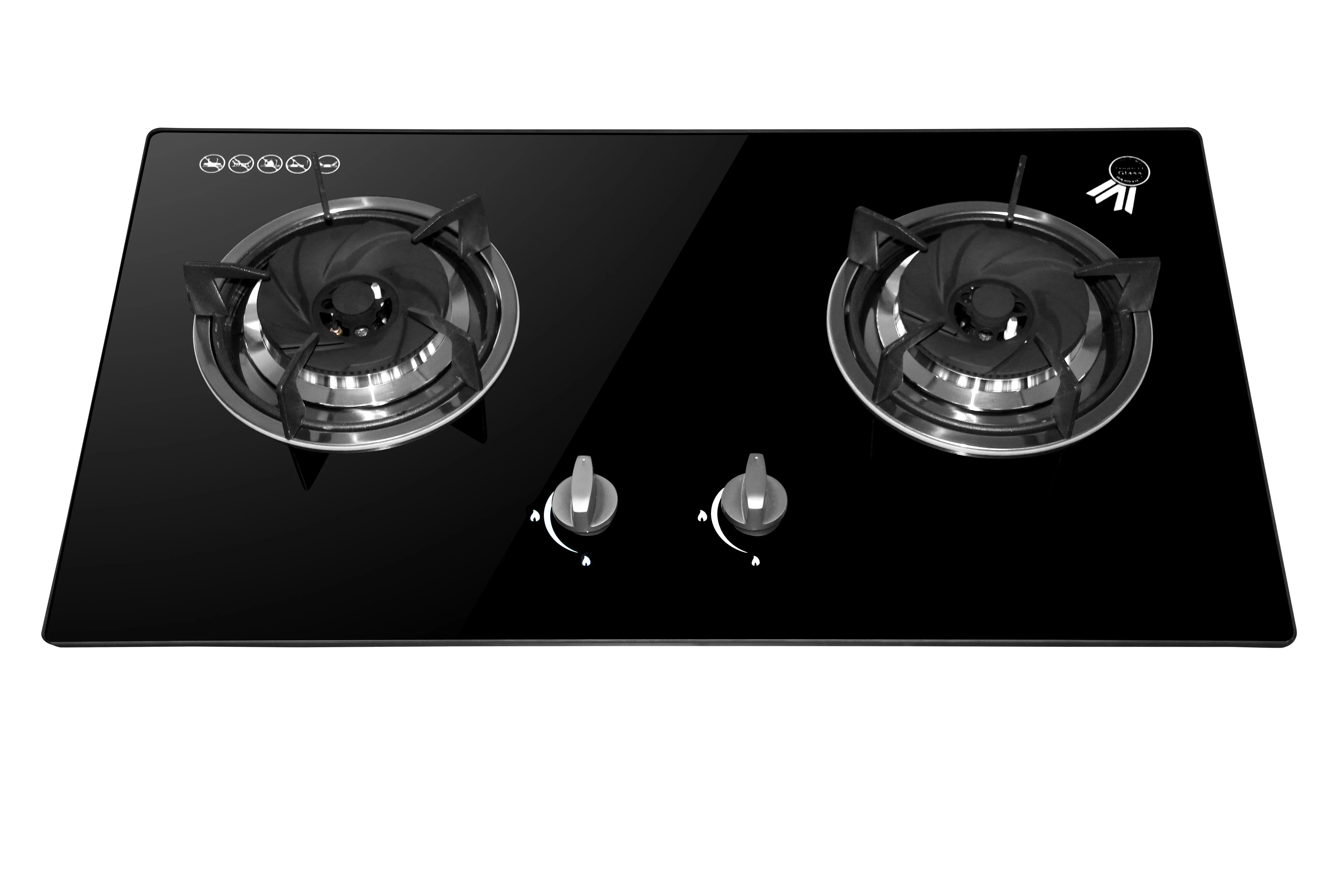 

z Fordable burner 9 head cooper burner super strong flame gas cooker hob