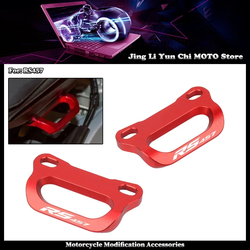 

For Aprilia RS457 RS 457 rs457 Motorcycle Accessories CNC Tail Rear Seat Passenger Handle Grab Bars Armrest