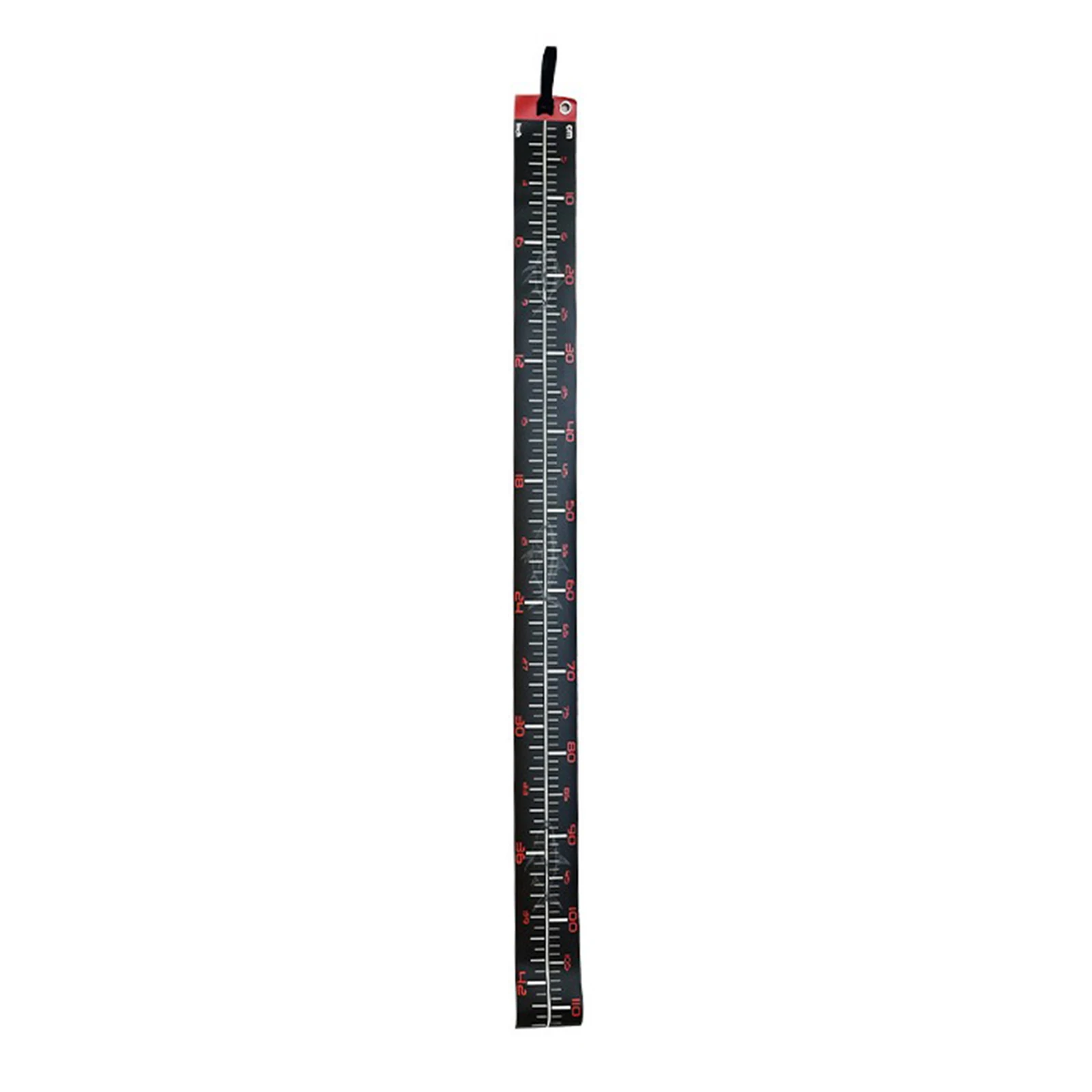 Dual Scale Fish Measure Ruler Wrinkle-Resistant Foldable Fishing Measure Multi-Purpose Fishing Tape for Carp Fishing Accessory