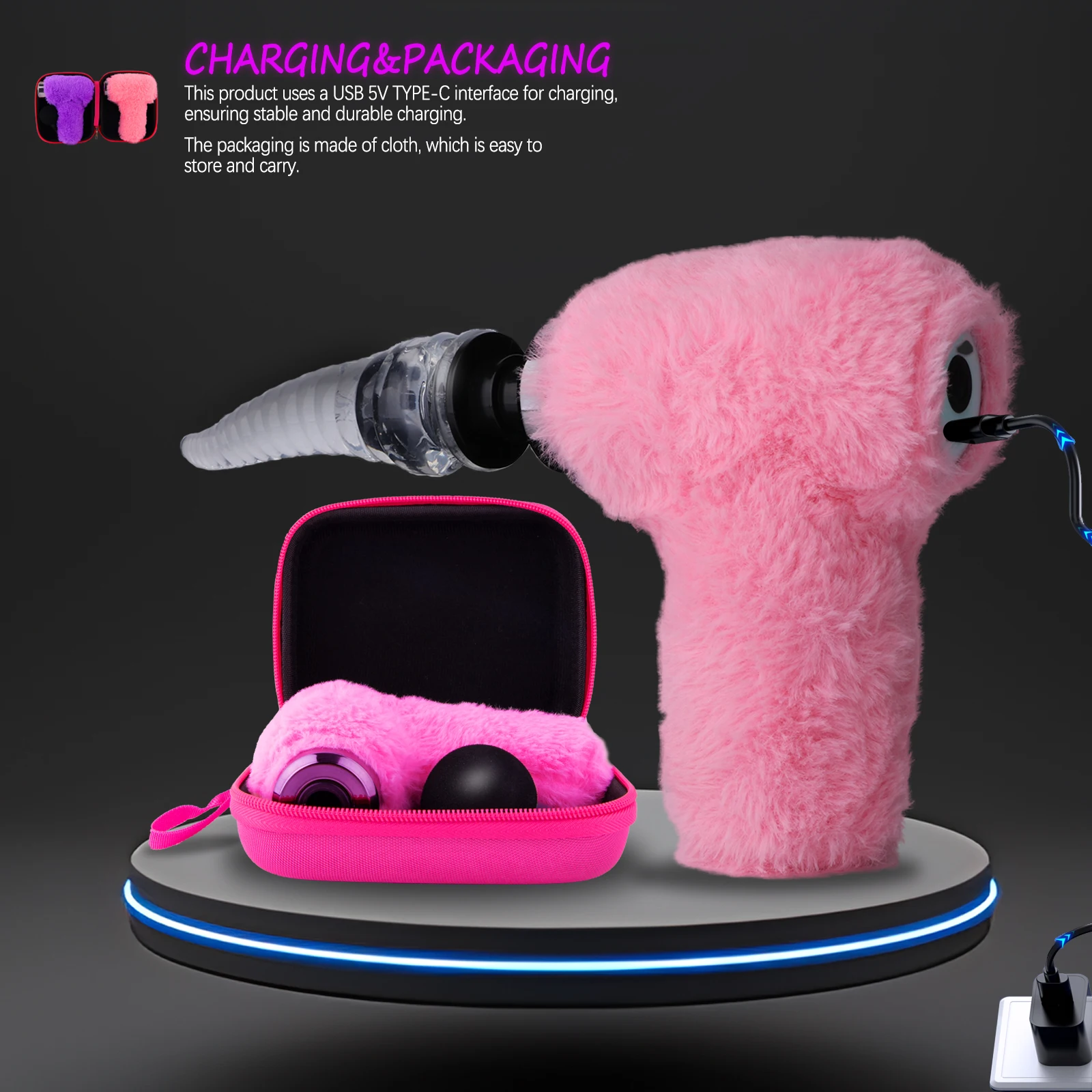 ألعاب جنسية هزاز دسار للنساء ، هزاز جي بوينت ، آلة الجنس ، هزاز المهبل ، تدليك الإضراب والاستمناء ، 2 في 1 #6