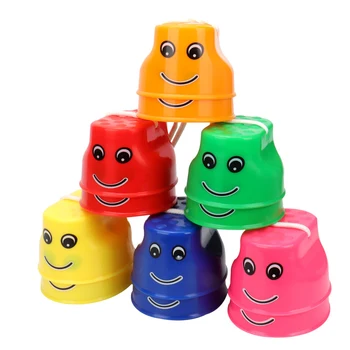 2 Pçs/set Sorriso Saltando Palafitas Plástico Equipamento de Treinamento de Equilíbrio Jogo de Coordinação Pés de Salto Palafitas Brinquedos Esportivos para Crianças