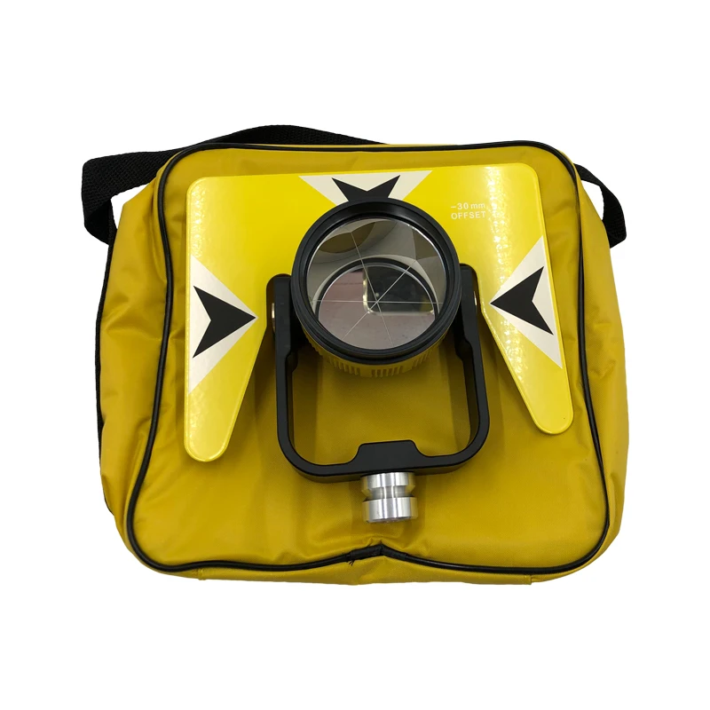 unico prisma adequado para nikon south trimble top c serie sokk ia medicao total de prisma da estacao com um bolsa macio ak18 amarelo 01