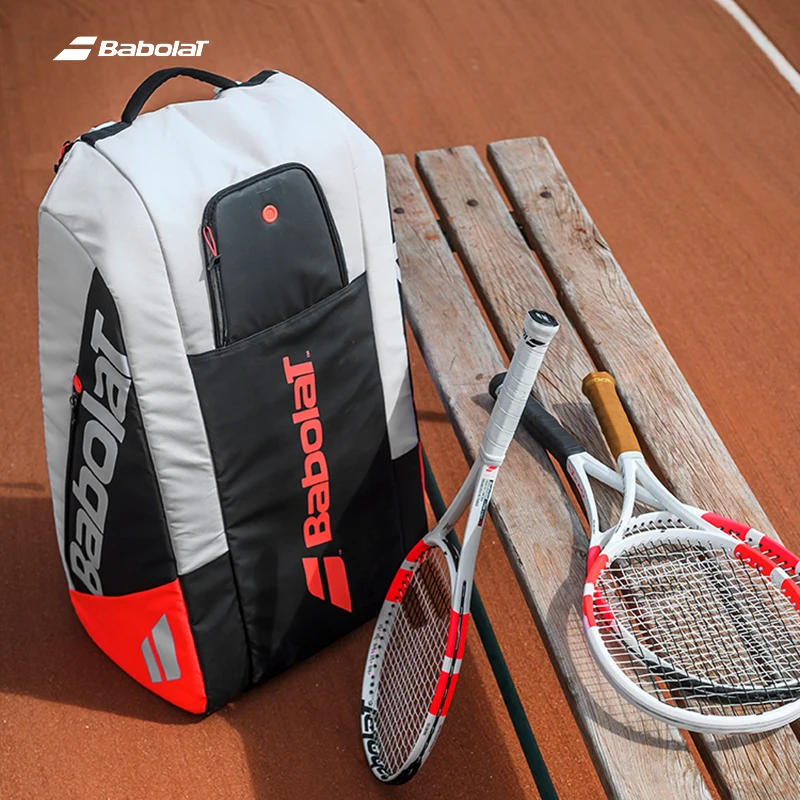 Babolat RH6 Professional Tennis Bag 6pcs Rackets Padel Bag Badminton Tennis Racket Bag Backpack Tenis Raquete PURE STRIKE Series