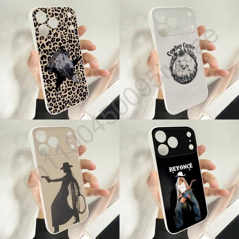 

B-Beyonce Cowboy Carter Phone Case For iPhone 11,16,15,14,13,17,12,Plus,E,Air,Mini,Pro,Max Magnetic Magsafe Soft Cover