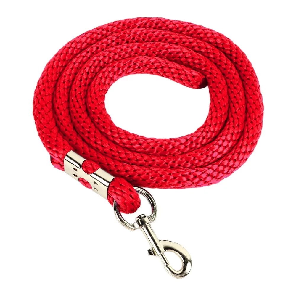 PP Horse Lunge Line High Tensile Thickened Rope Horse Training Rope Heavy Duty With Snap Hook Horse Lunge Line With Snap