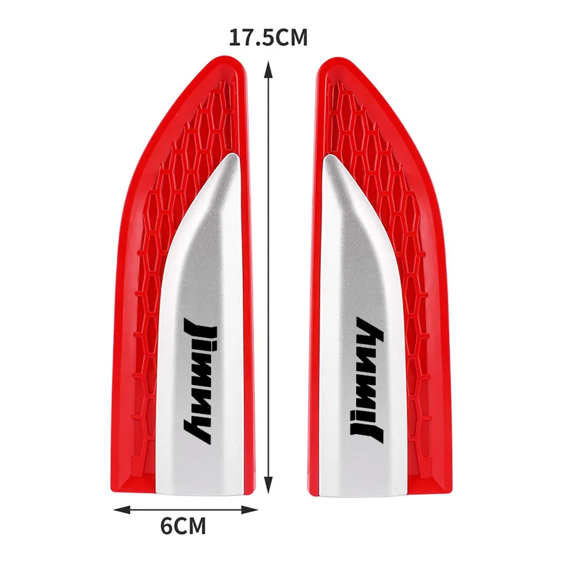 ABS الراتنج باب السيارة الحاجز شفرة شارة مائي جسم السيارة واقية ملصق مائي لسوزوكي جيمي اكسسوارات السيارات مقاوم للماء #6