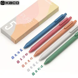 Kaco-Juego de bolígrafos de Gel Morandise para la escuela y la Oficina, bolígrafos de colores Retro, 0,5 MM