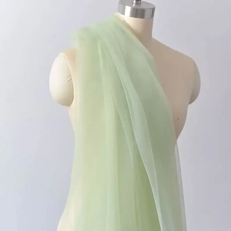 6 Colors Nude lace fabric soft nude tulle fabric For Girl Dress Tutu Dress Wedding Dress Bridal Veil 1 Yard 59