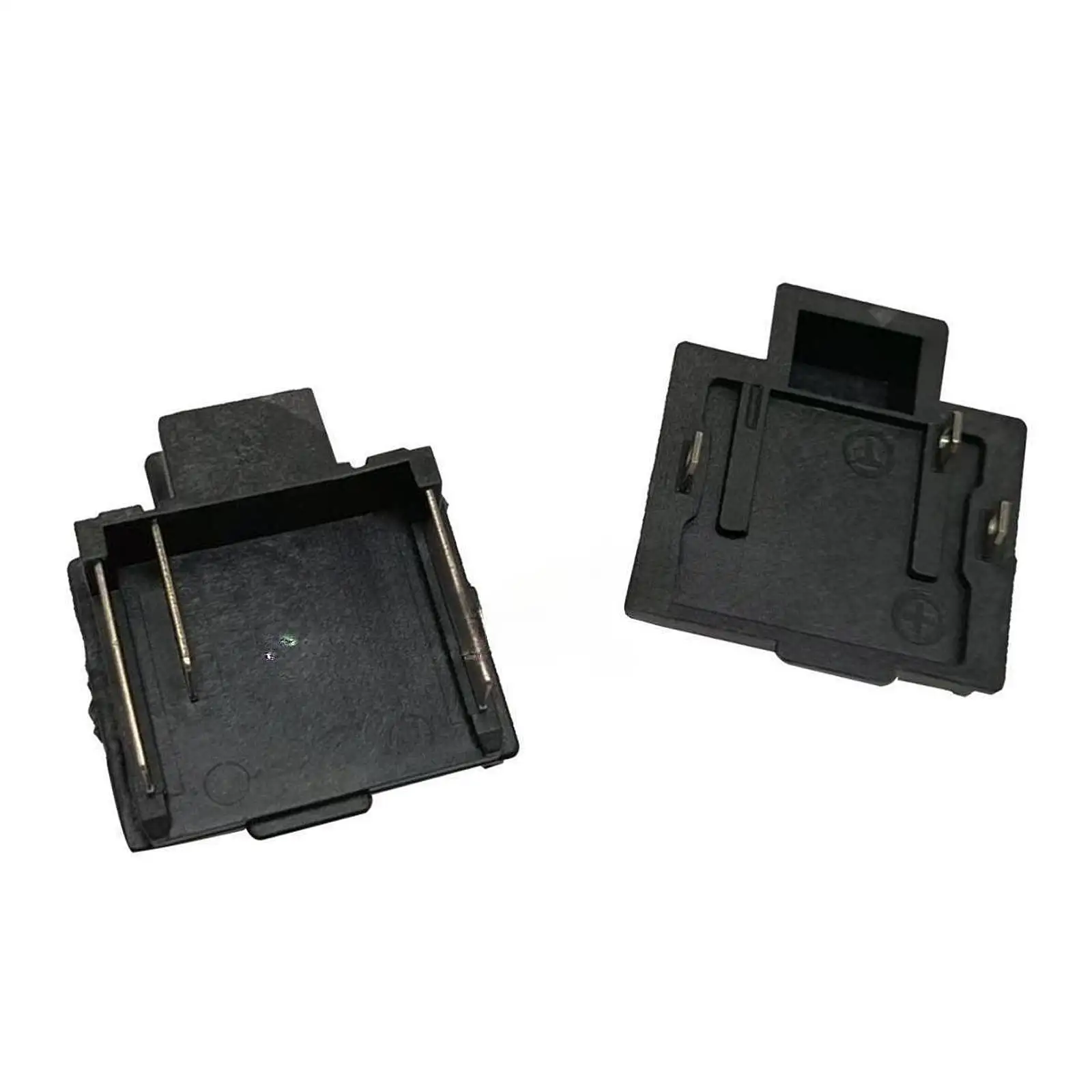 2 Pieces Battery Adapter Converter Battery Connector Terminal Block Metal 3 Pins