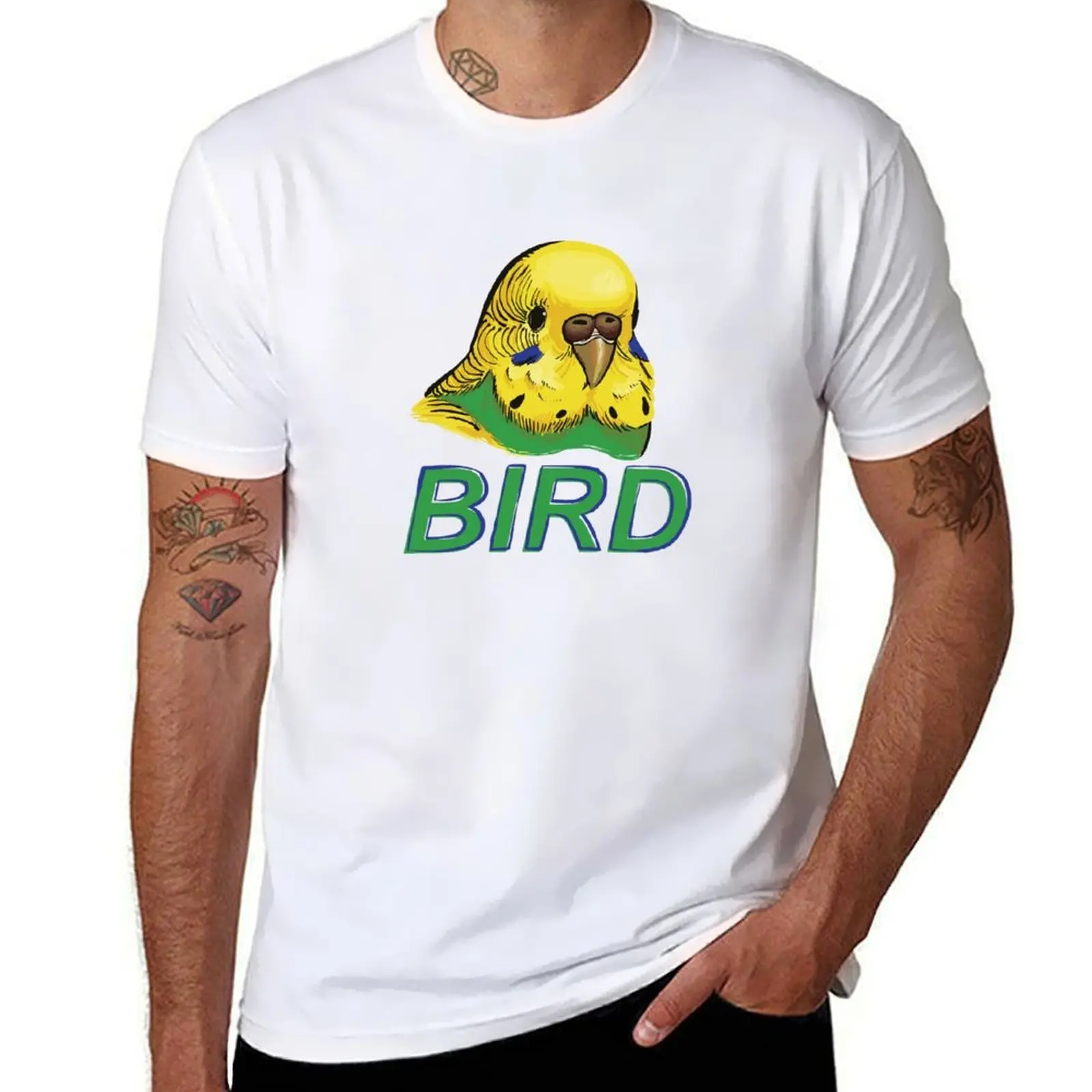 

BIRD - Budgerigar T-Shirt man t shirts graphic t shirt personalised T-Shirt