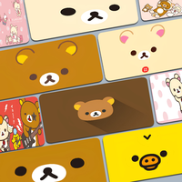 Kawaii Rilakkuma Bear Anime Custom Skin Thickened Mouse Pad Oversized Gaming Keyboard Notebook Table Mat