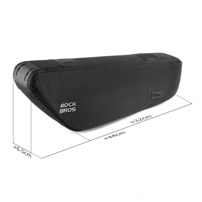 ROCKBROS Fahrradtasche Oberrohr Vorderrahmentasche Große Kapazität Wasserdicht MTB Road Triangle Pannier Schmutzabweisende Fahrradtaschen