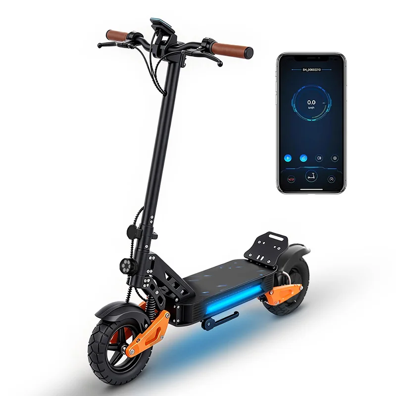 Patinete eléctrico JUICEASE X10MAX para adultos, batería de 48 V y 13,5 Ah, autonomía de 50 km, neumáticos anchos de 10 pulgadas, apto para