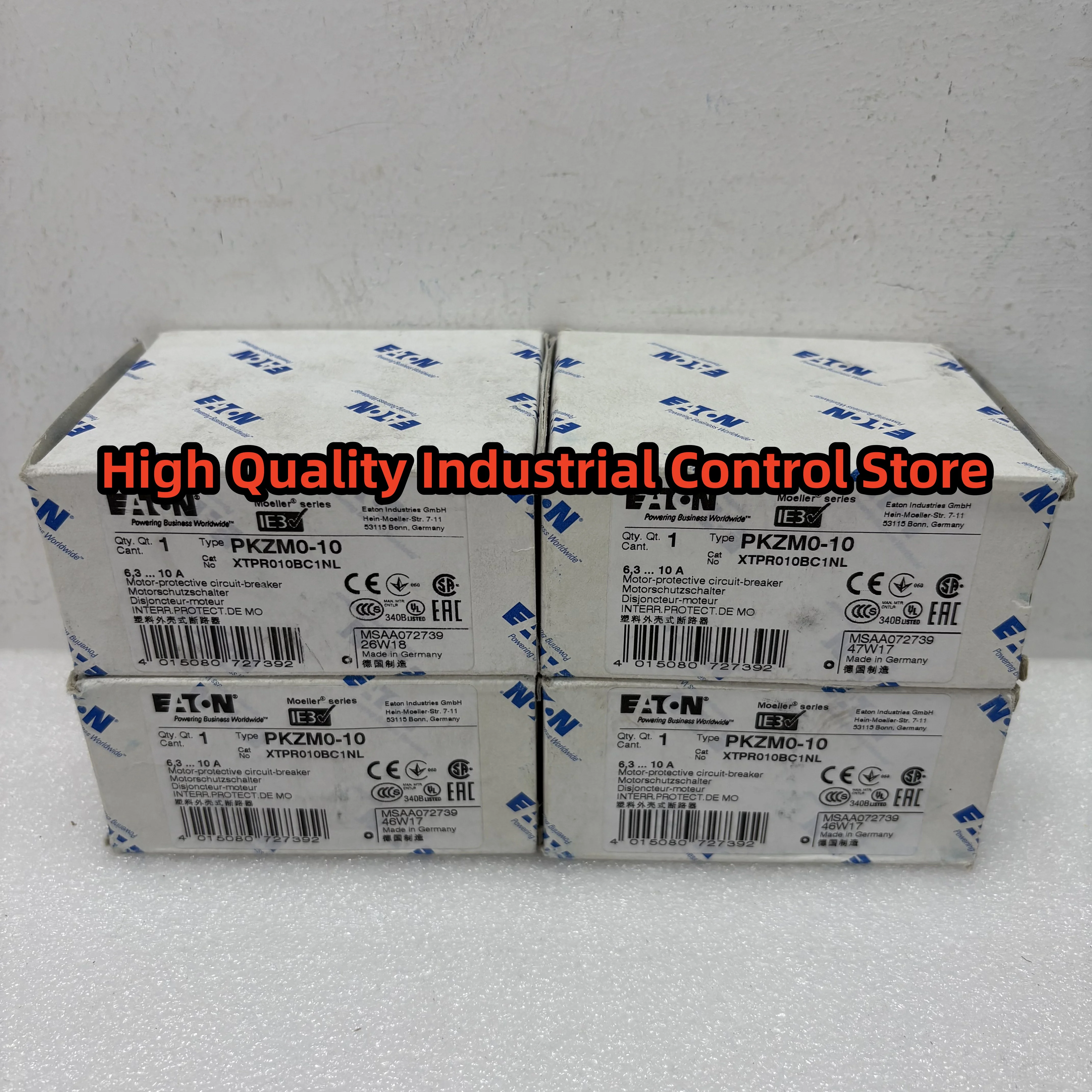 

PKZM0-10 XTPR010BC1NL Motor circuit breaker new original