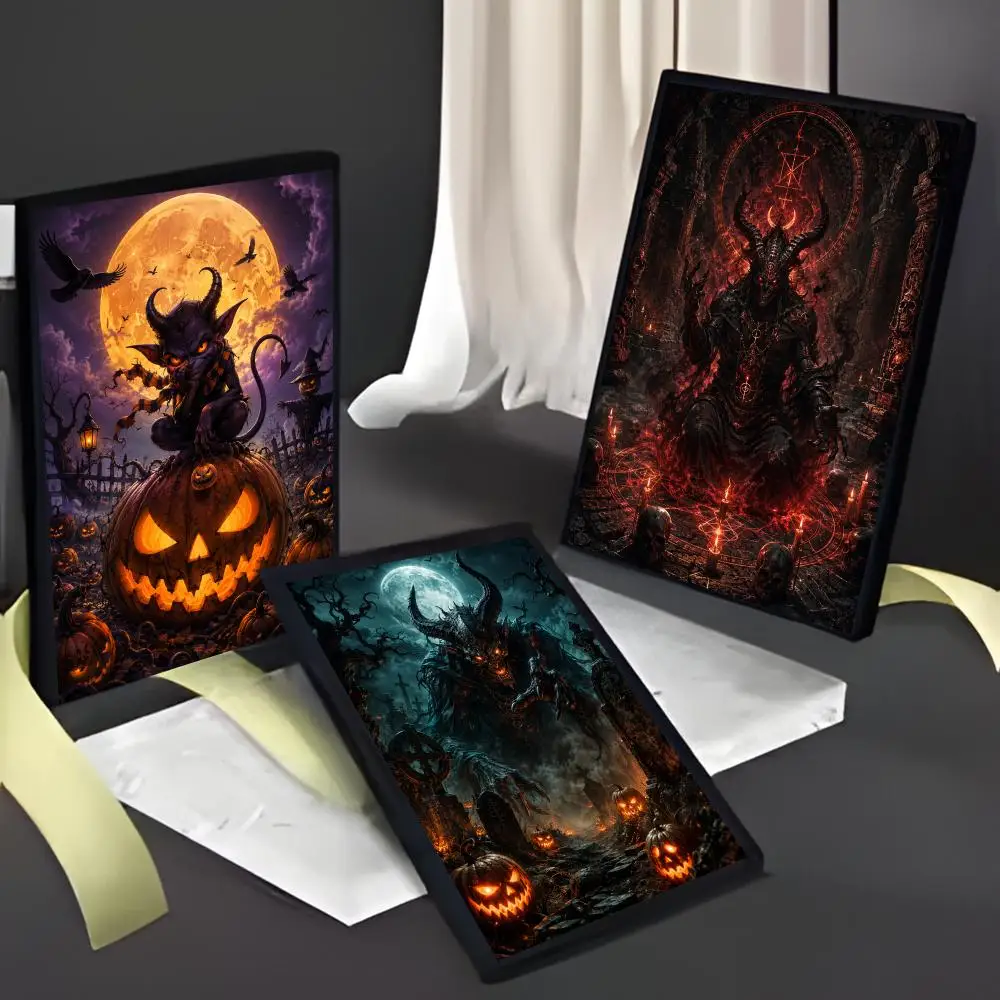 Halloween Demon Poster American Film Mural Home Childrens Room Wall Decor Print