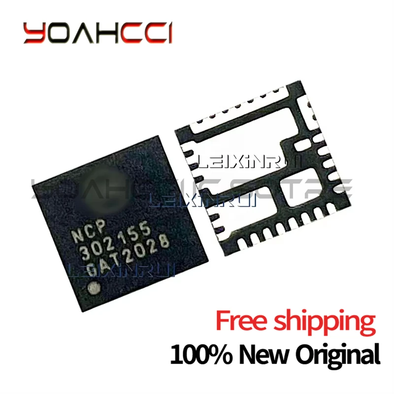 (2-10piece)100% New NCP302155 NCP302155MNTWG QFN-31 Chipset New original free shipping