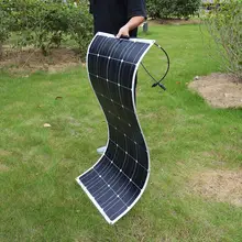 Flexible 12V 100W Solar Panel with USB Charger #3