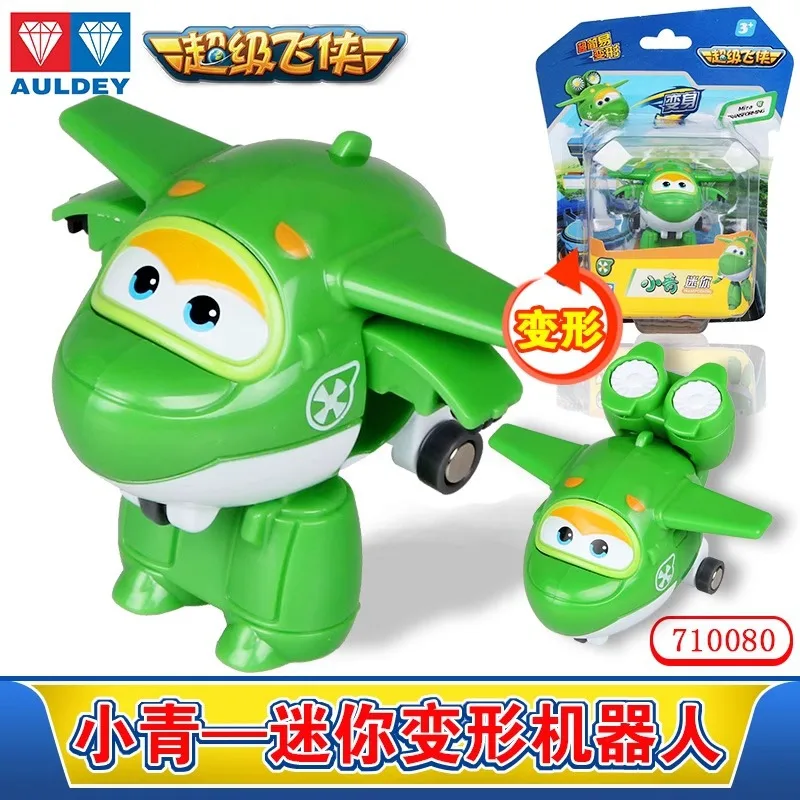 

36 Types Super Wings 2" Scale Mini Transforming Anime Deformation Plane Robot Action Figures Transformation Toys For Kids Gifts