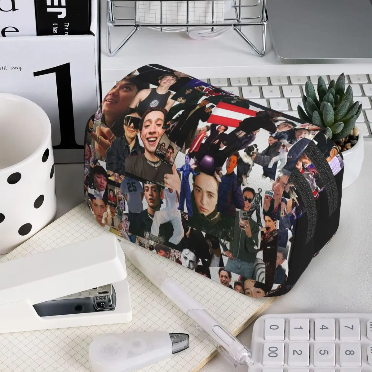 

Пенал Kyle Alessandro для школьников, сумка для ручек, канцелярских принадлежностей, органайзер для канцтоваров