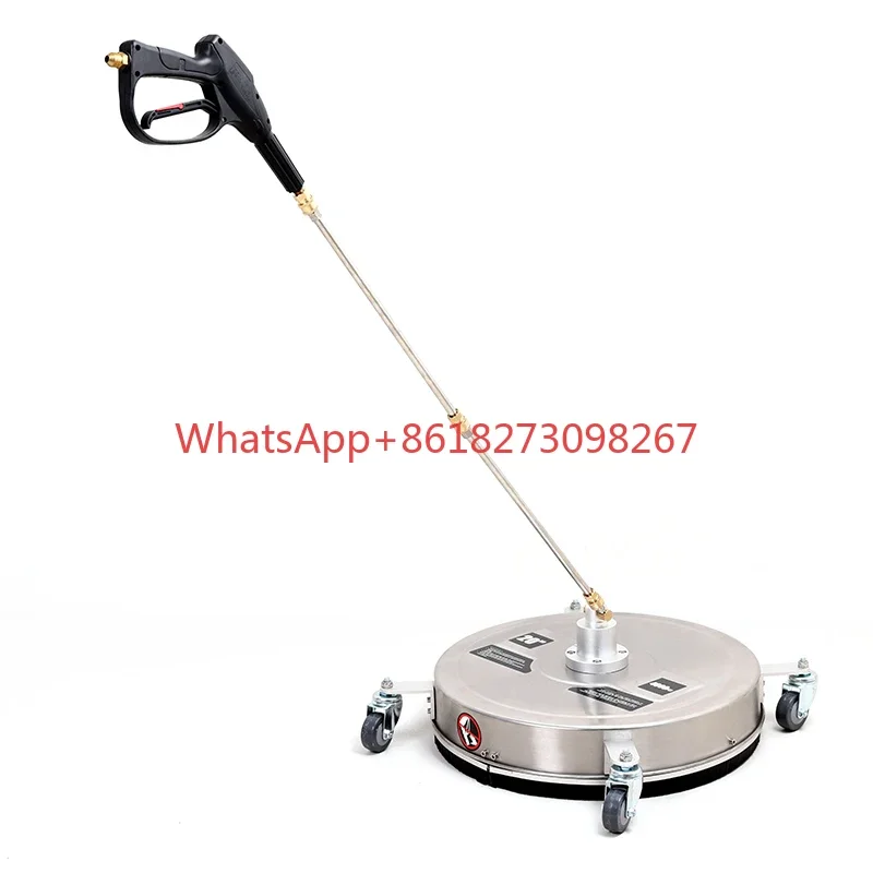 Stainless steel floor cleaning disc high-pressure cleaning machine, efficient road cleaning floor scrubber