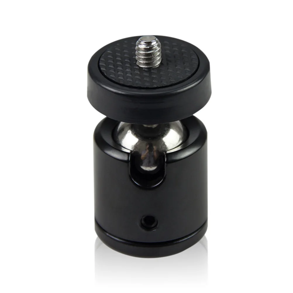 

2pcs Aluminum Alloy Spherical Head 3 Holes Damping Slide Platform 30 90 Degree Adjustable For Camera Tripod Monopod Lamp