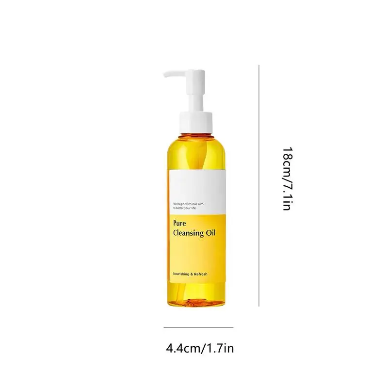 Huile nettoyante apaisante pour le visage, démaqucorporelle pour les yeux et les lèvres, conception à faible sensibilité, 1PC