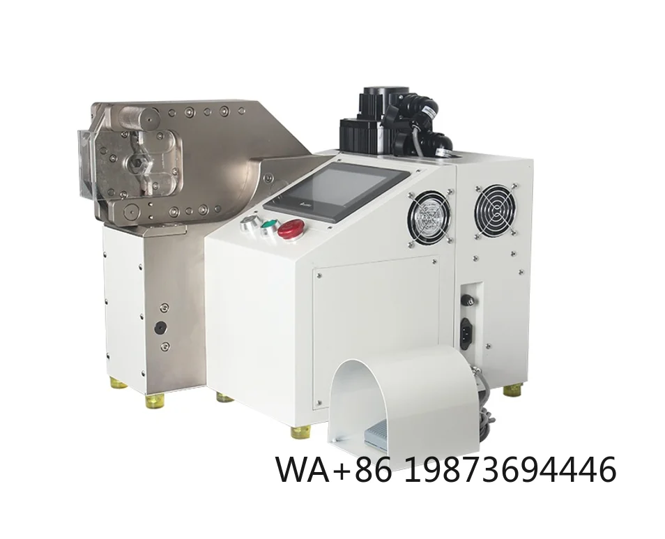 HR-120T Automatic Wire Terminal Crimping Machine, High Accuracy No Need Applicator Replacement