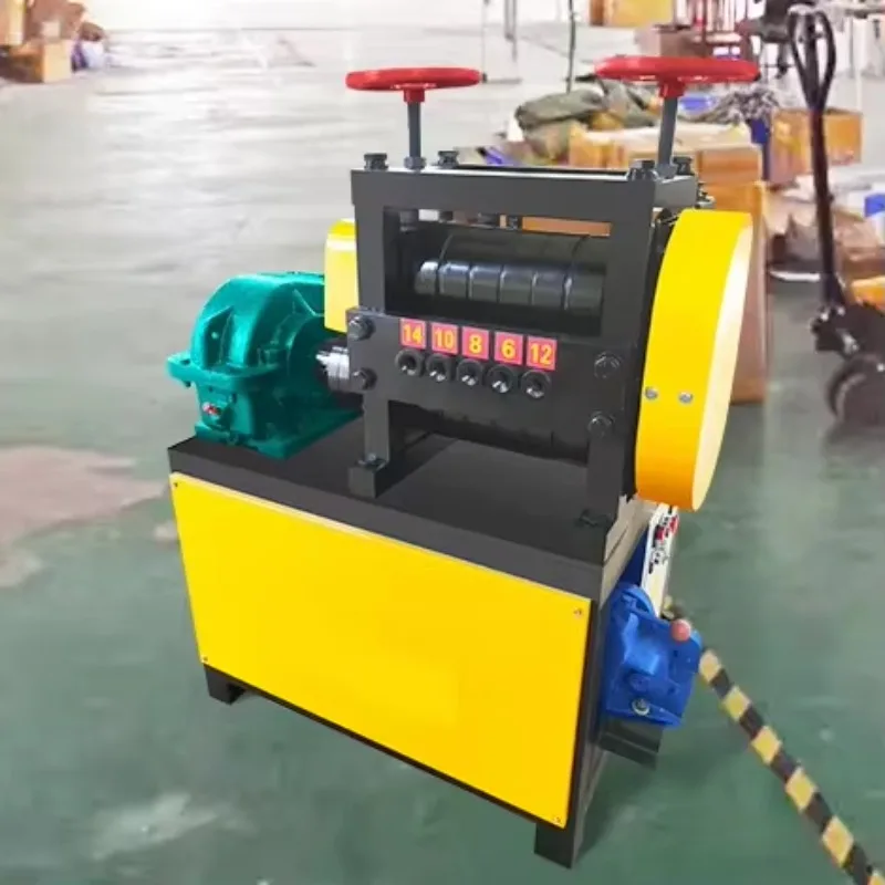 

Hot Sale Factory Supply Rebar Straightening Machine Steel Bar Straightening Machine Metal Bar Straightener Machine