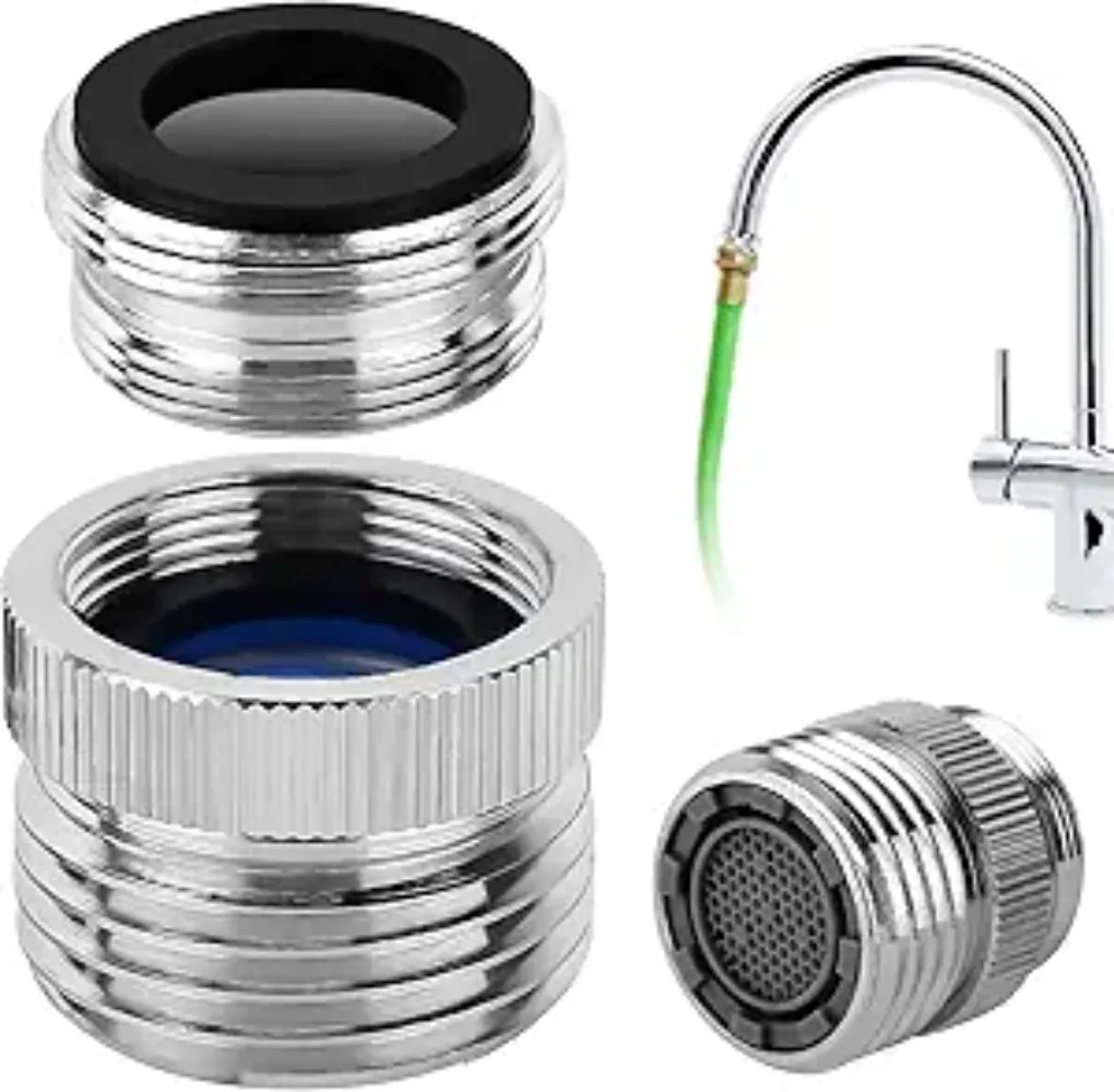 

Резьбовой соединитель от 3/4 до 1/2 дюйма, шланг для крана, адаптер для водопроводной воды, быстрый соединитель, фитинги для водопроводных труб, сменный аксессуар для дома