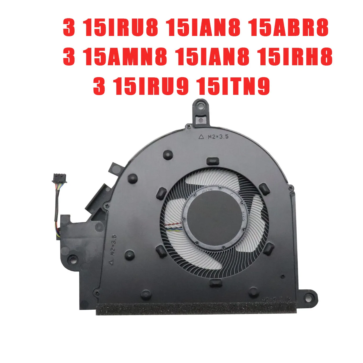 

Вентилятор охлаждения процессора ноутбука для Lenovo IdeaPad для Slim 3 15IRU8 15IAN8 15ABR8 15AMN8 15IAN8 15IRH8 3 15IRU9 3 15ITN9 5F10S14078