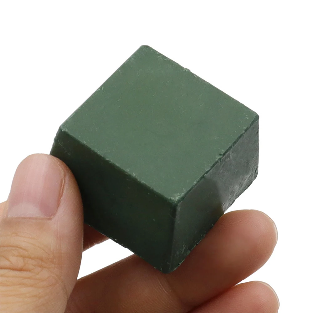 1pc Abrasive Paste Green Solid Cube Polishing Paste for Metal Compound Polishing