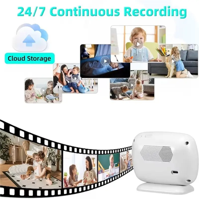 Y43A-AI Motion Detection 4MP Wifi PTZ Camera 2 Way Audio Video Cam With 2.8