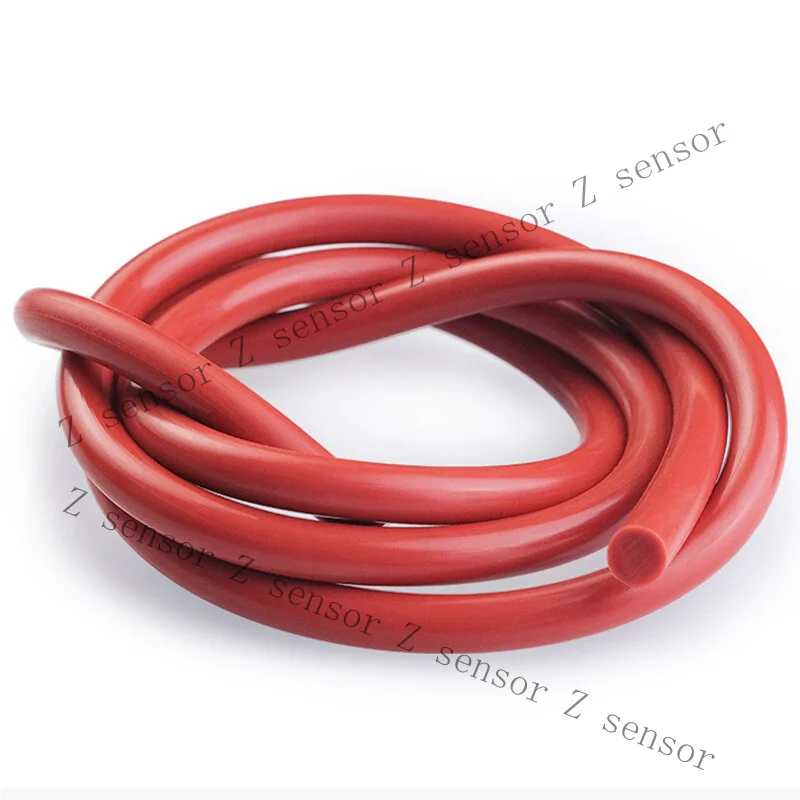 Z+ Red Solid Silicone Rubber Sealing Round Strip O Ring Cord Seal Gasket 3mm-20mm