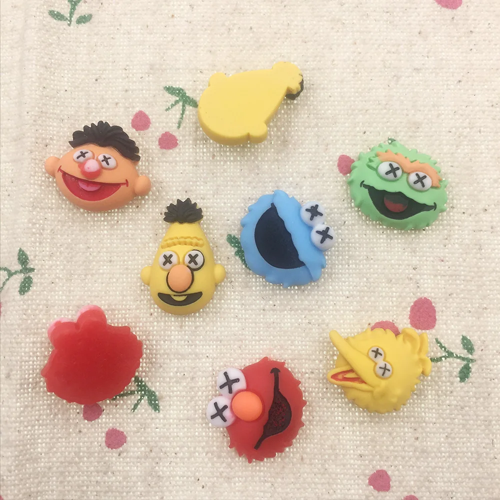 50Pcs Kawaii Cartoon Character Animal Flat back Resin Cabochons Embellishment DIY Accessories Scrapbooking Crafts Decoration